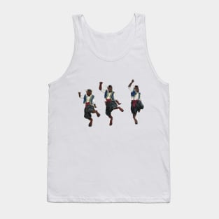 Ancient Greek Fantasy Monster Dancers Tank Top